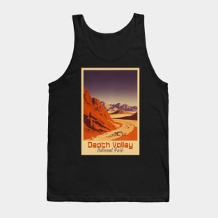 Death Valley National Park Vintage Travel  Poster Tank Top